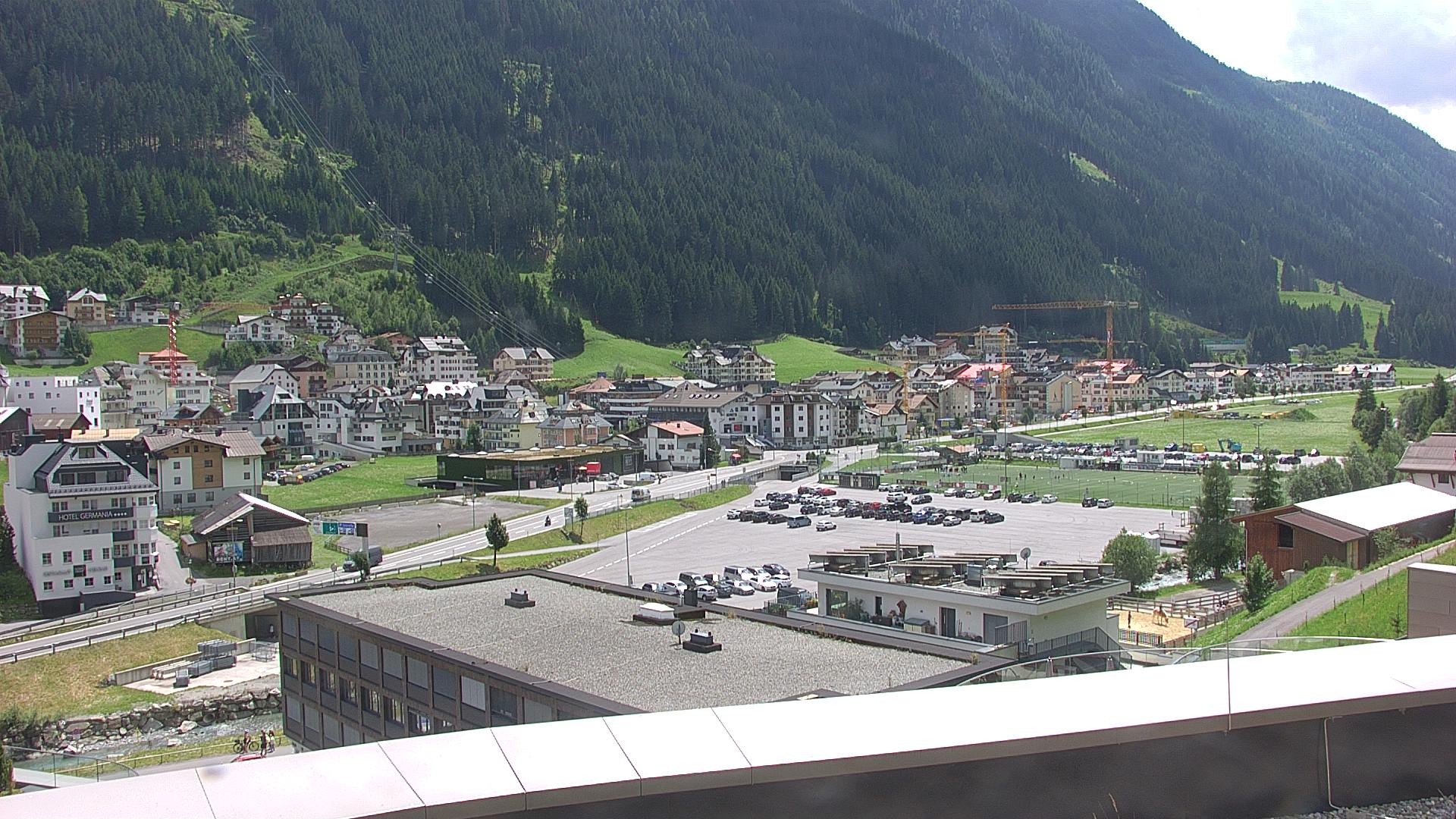 Archiv Foto Webcam Zentrum von Ischgl