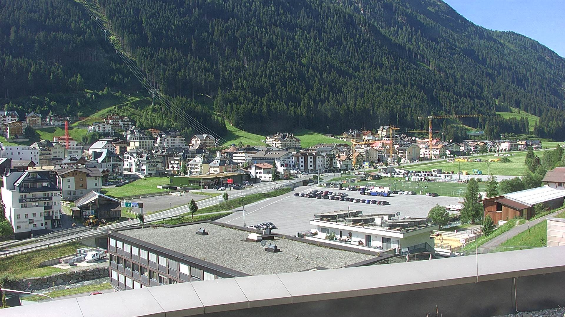 Archiv Foto Webcam Zentrum von Ischgl