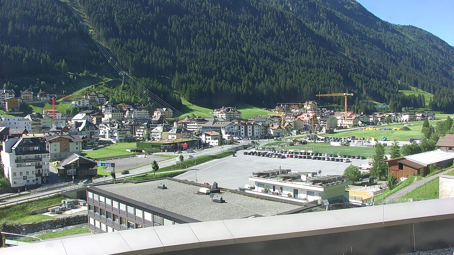 Archiv Foto Webcam Zentrum von Ischgl