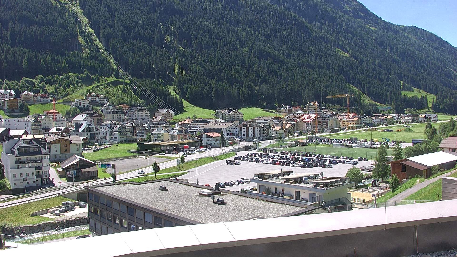 Archiv Foto Webcam Zentrum von Ischgl