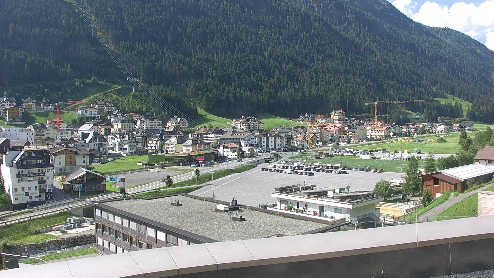 Archiv Foto Webcam Zentrum von Ischgl