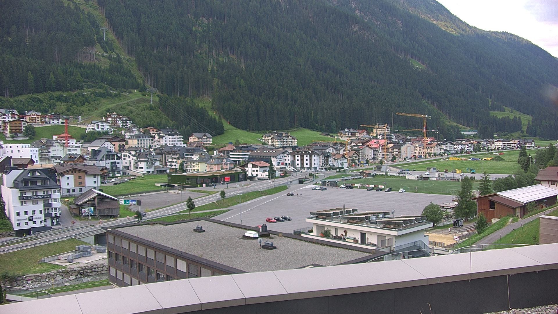 Archiv Foto Webcam Zentrum von Ischgl