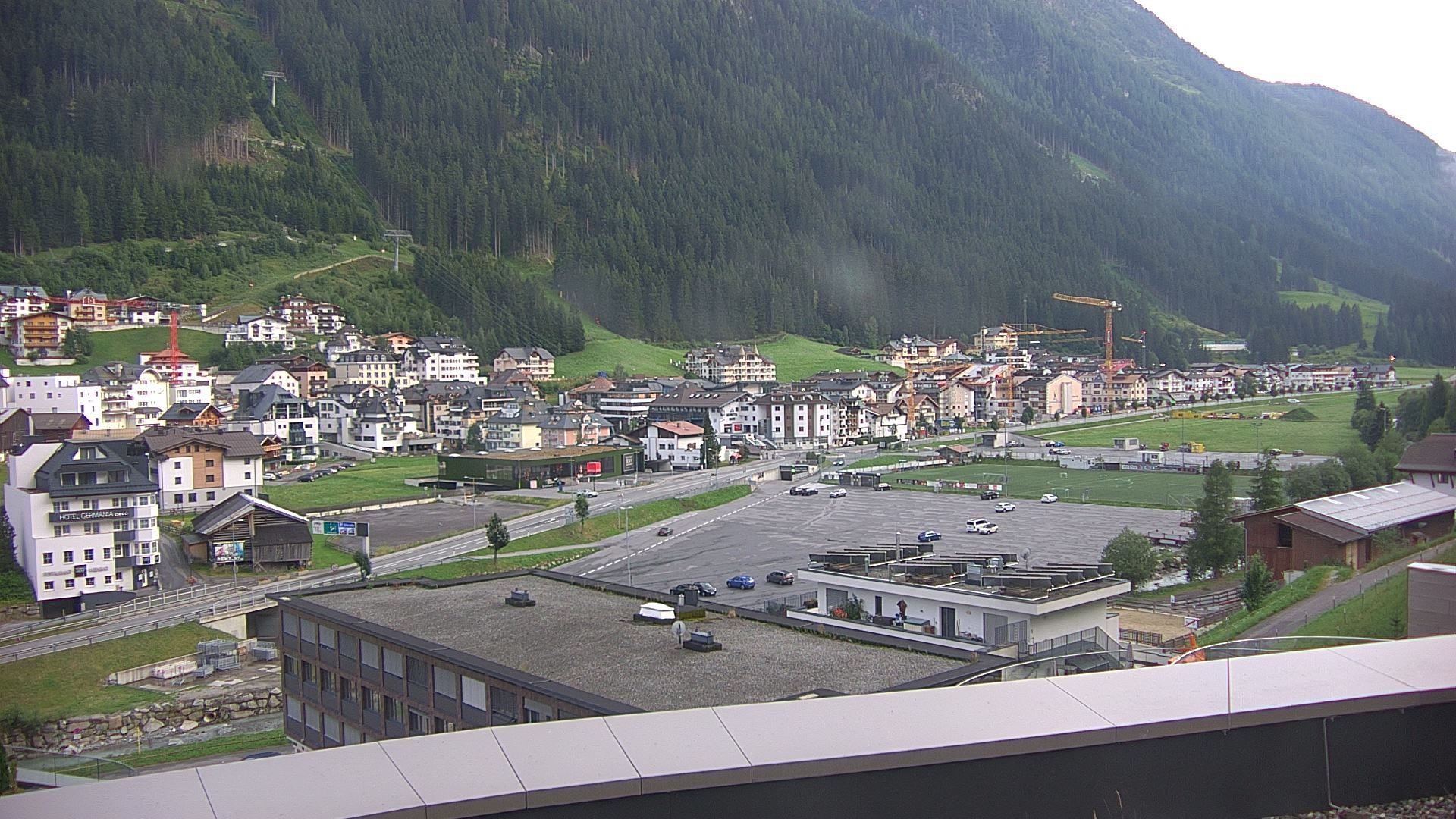 Archiv Foto Webcam Zentrum von Ischgl
