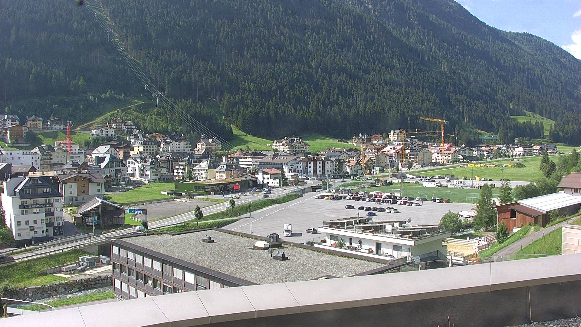Archiv Foto Webcam Zentrum von Ischgl
