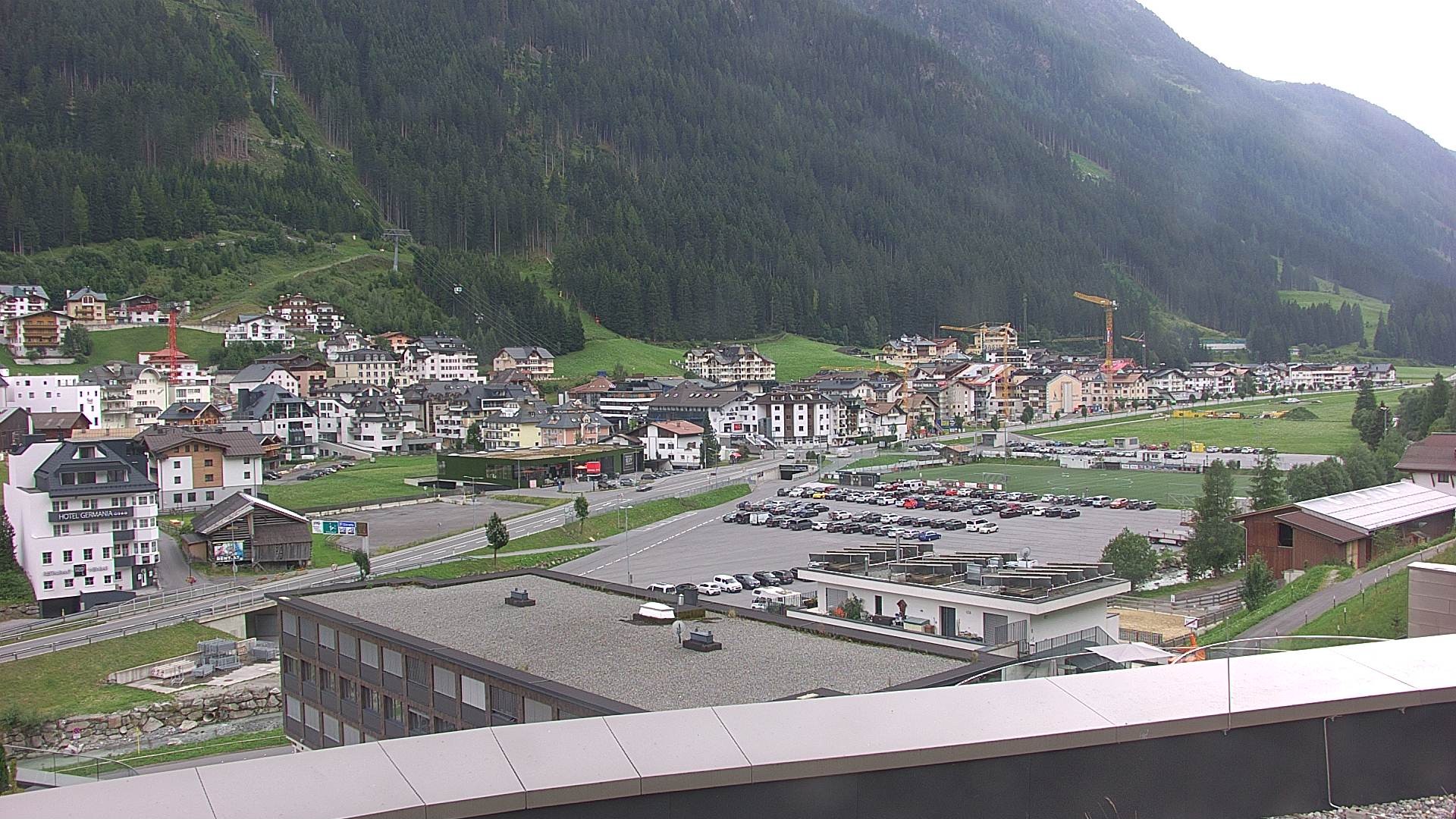 Archiv Foto Webcam Zentrum von Ischgl