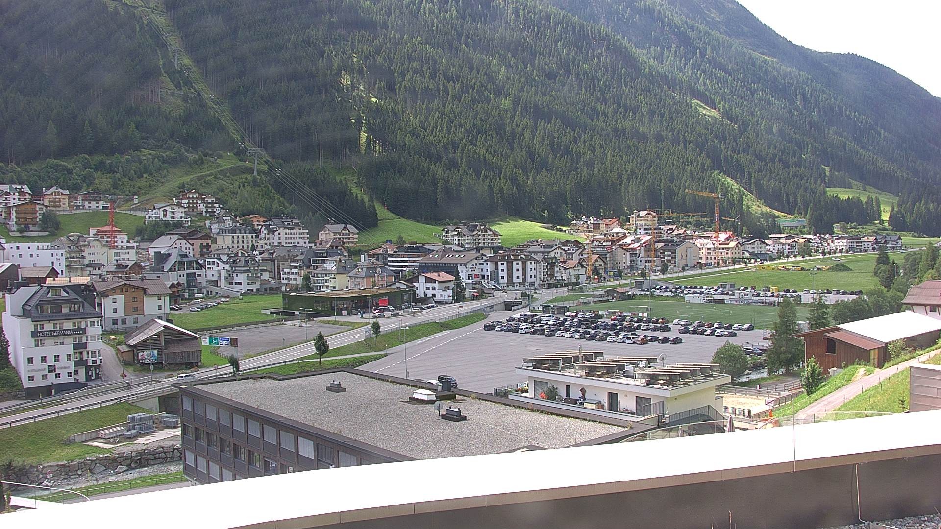Archiv Foto Webcam Zentrum von Ischgl