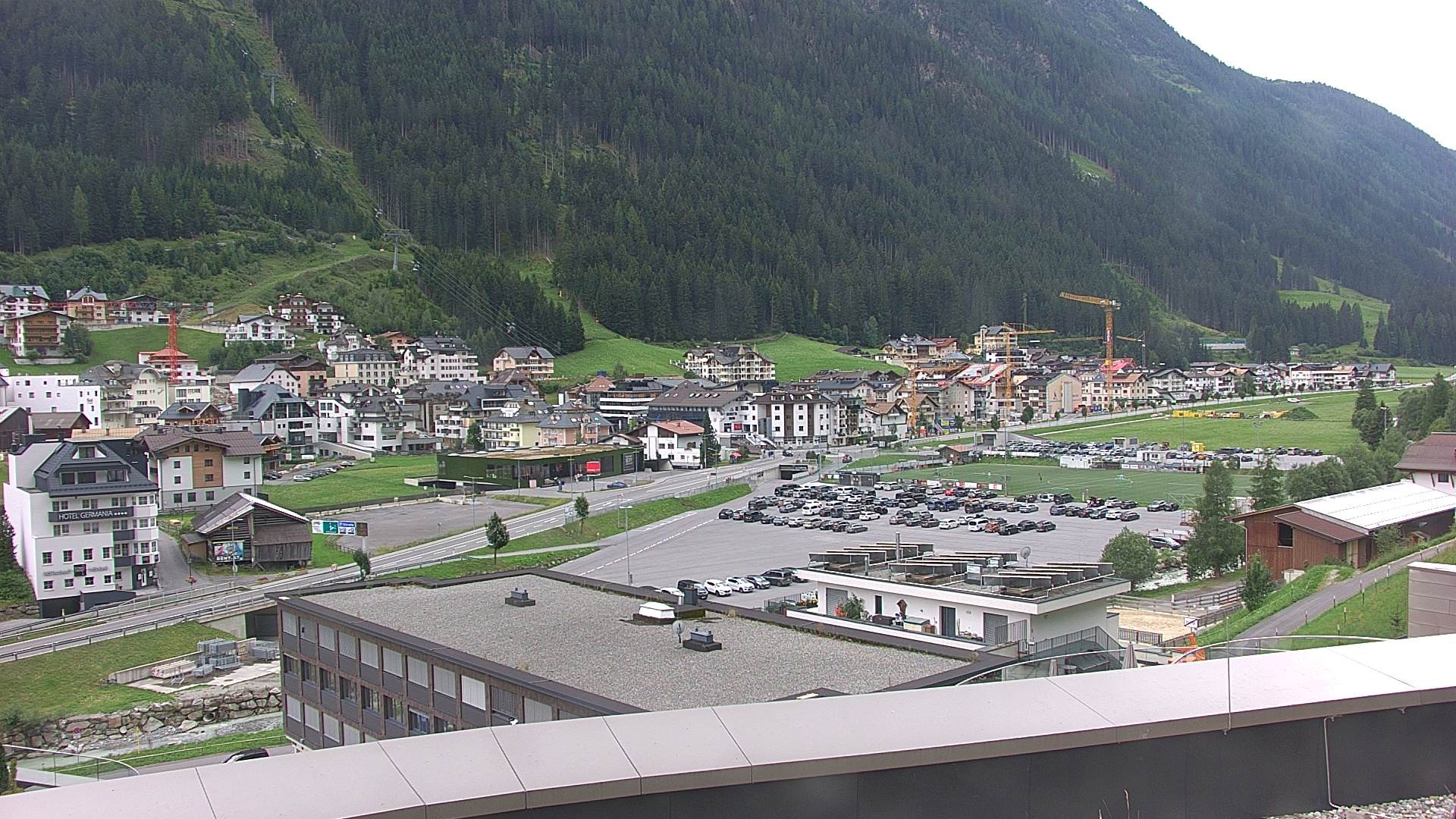 Archiv Foto Webcam Zentrum von Ischgl