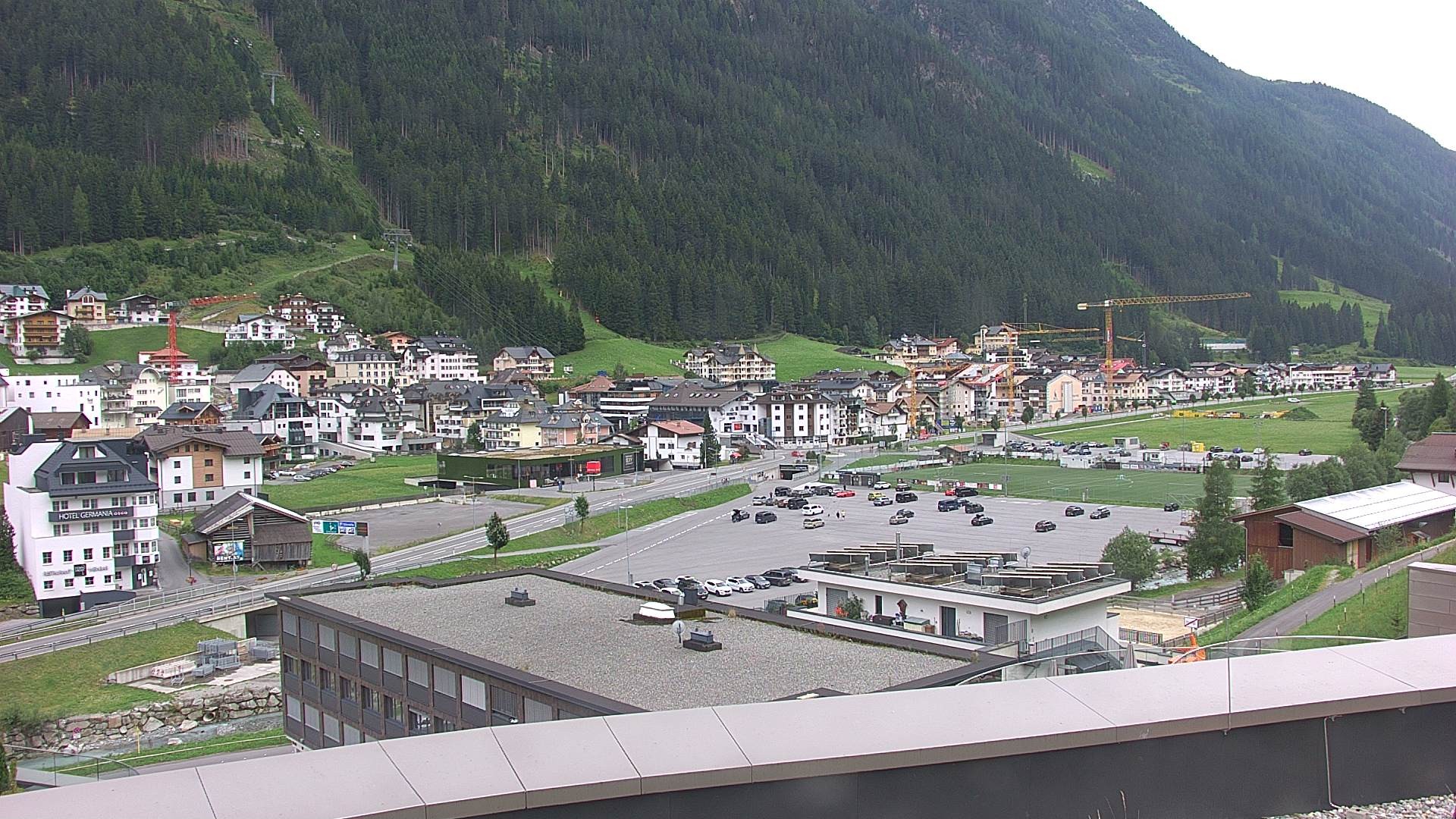Archiv Foto Webcam Zentrum von Ischgl