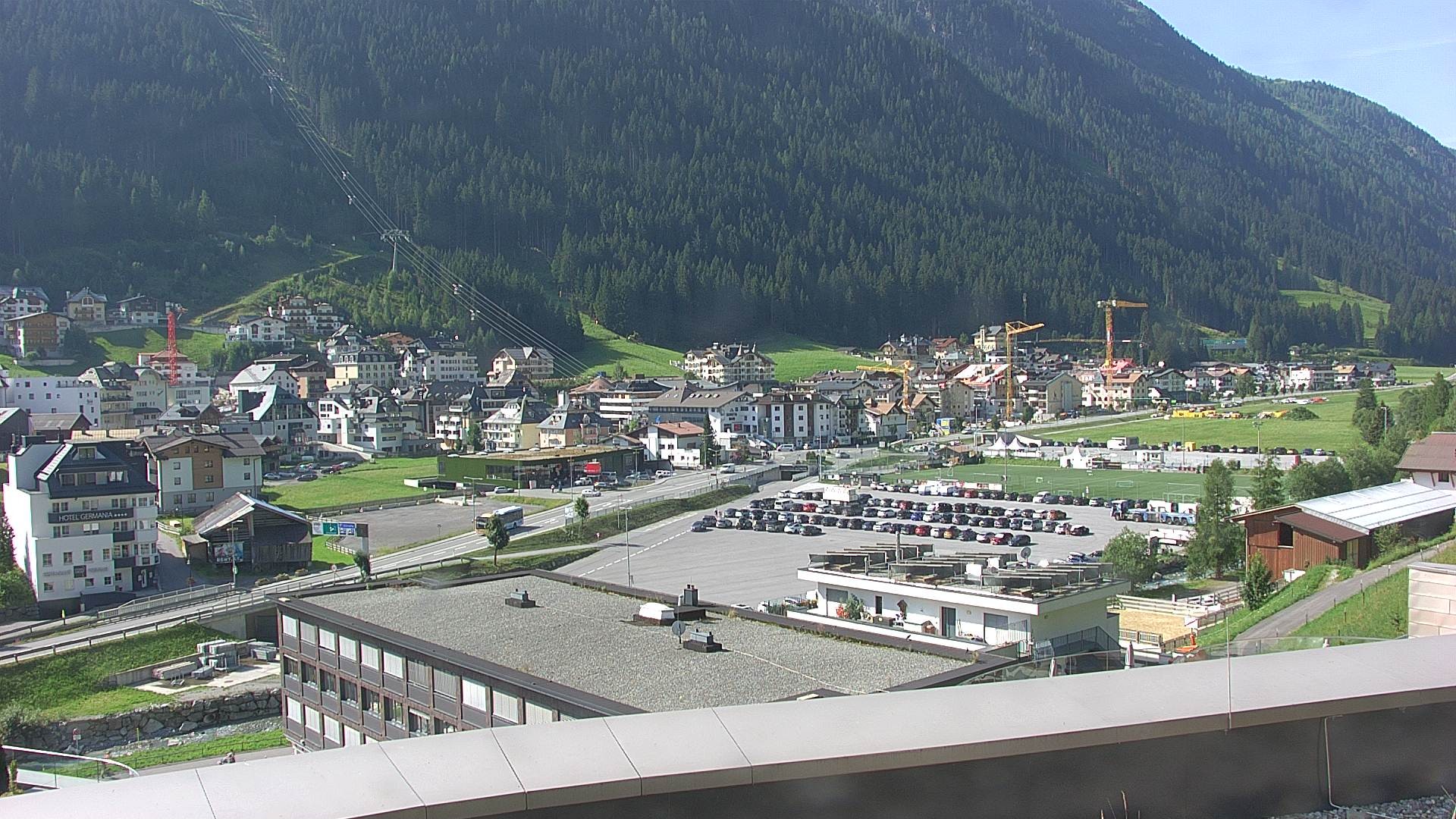 Archiv Foto Webcam Zentrum von Ischgl