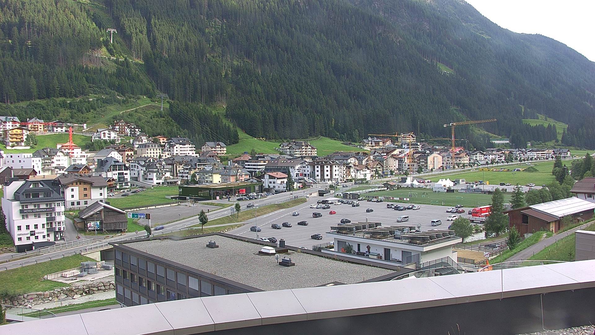 Archiv Foto Webcam Zentrum von Ischgl