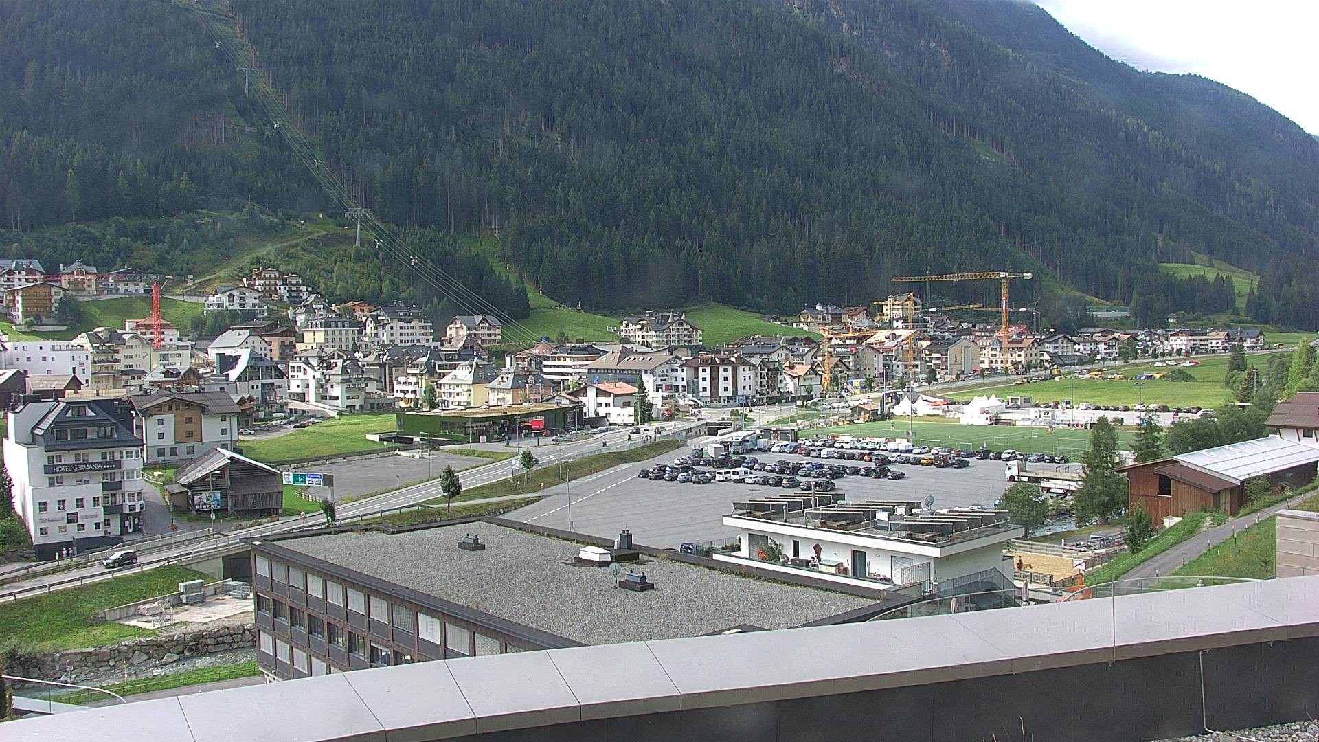 Archiv Foto Webcam Zentrum von Ischgl