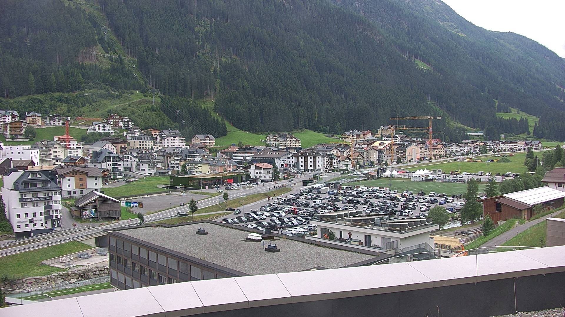 Archiv Foto Webcam Zentrum von Ischgl