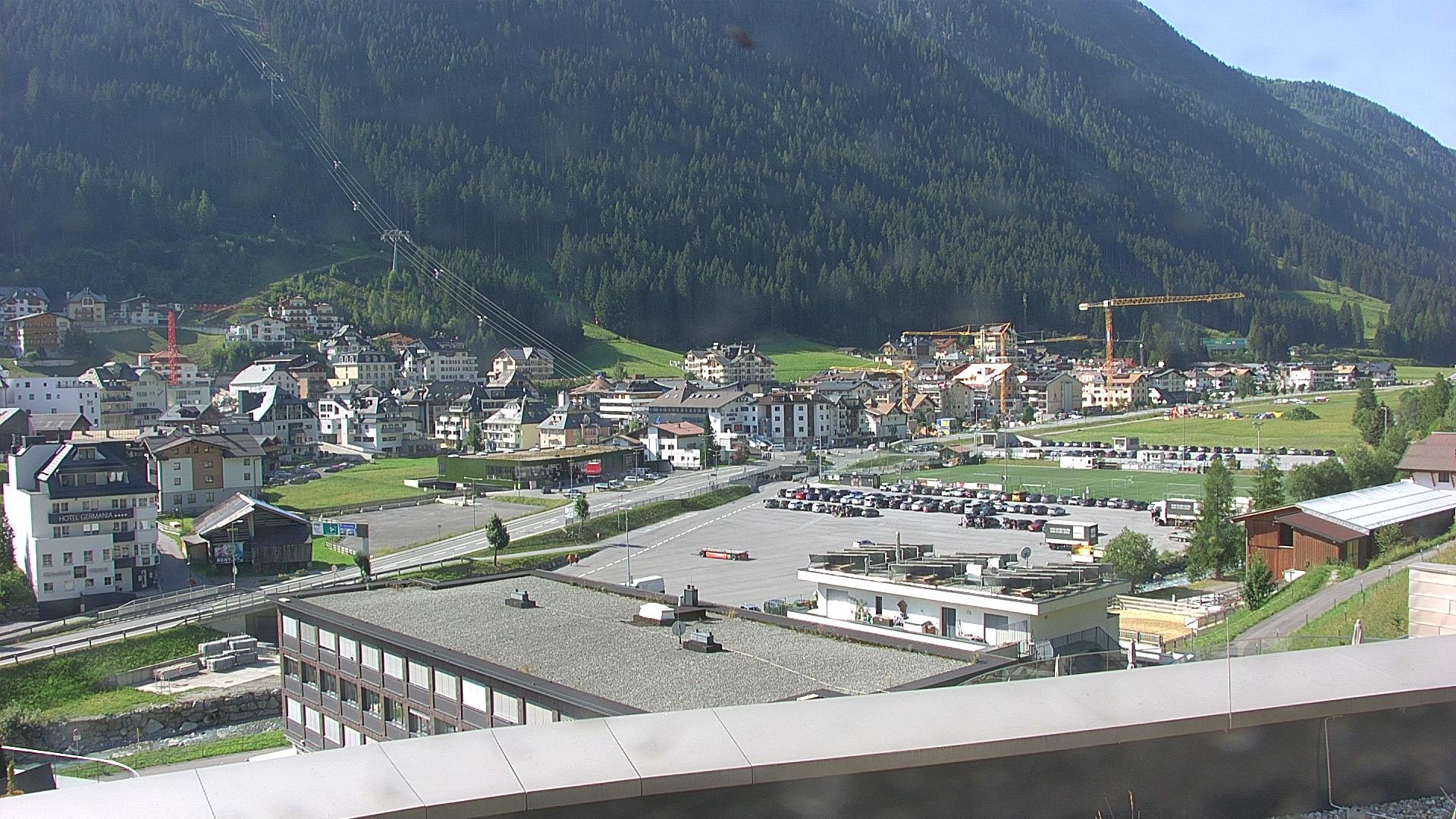 Archiv Foto Webcam Zentrum von Ischgl
