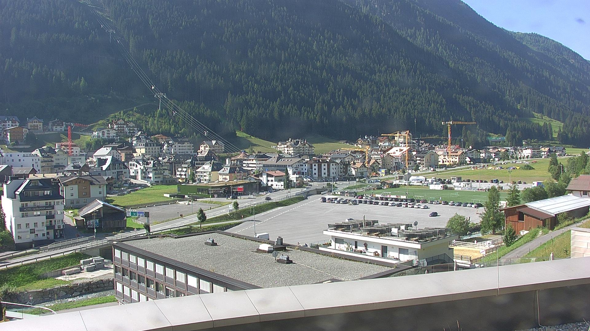 Archiv Foto Webcam Zentrum von Ischgl