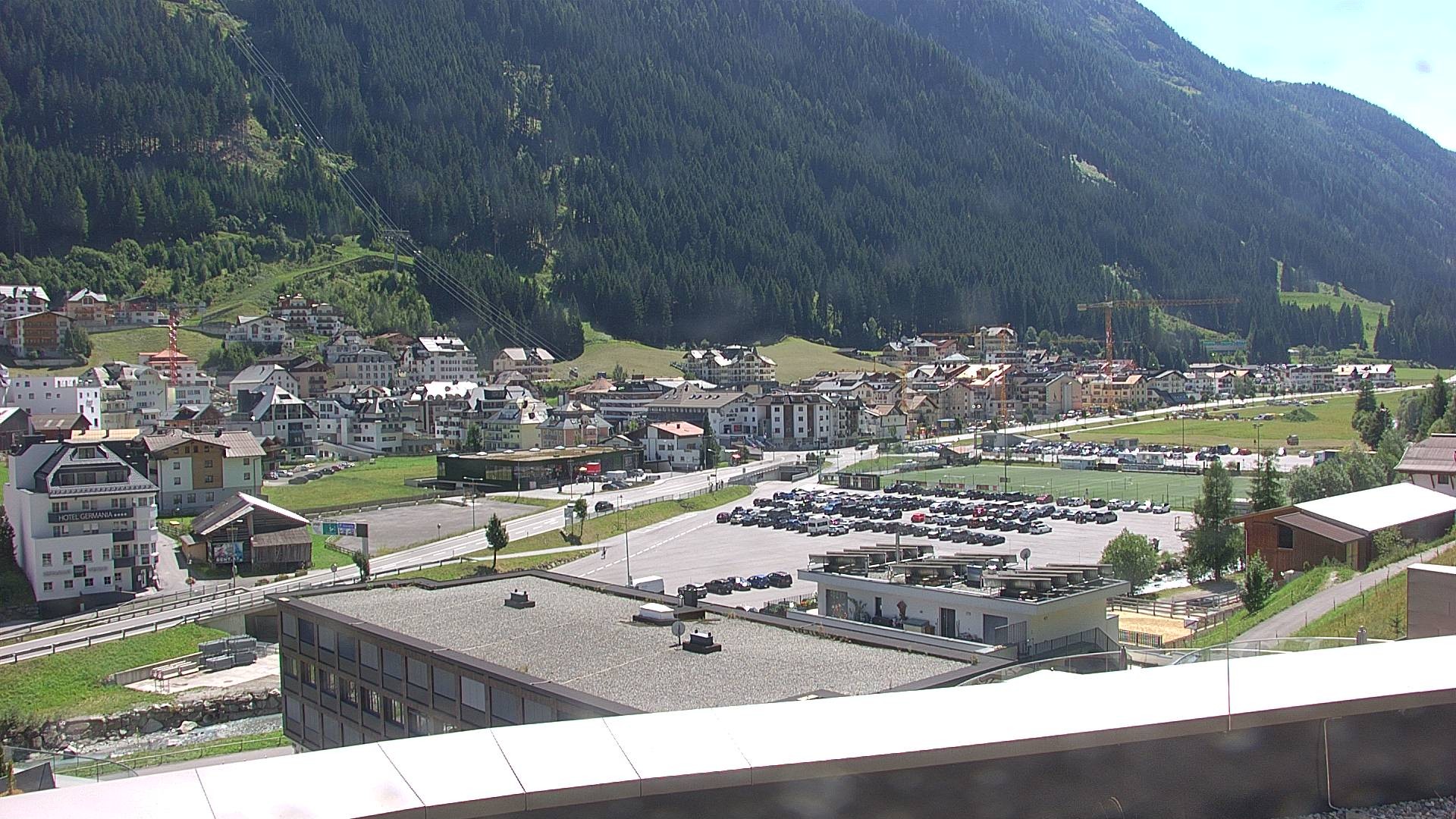 Archiv Foto Webcam Zentrum von Ischgl