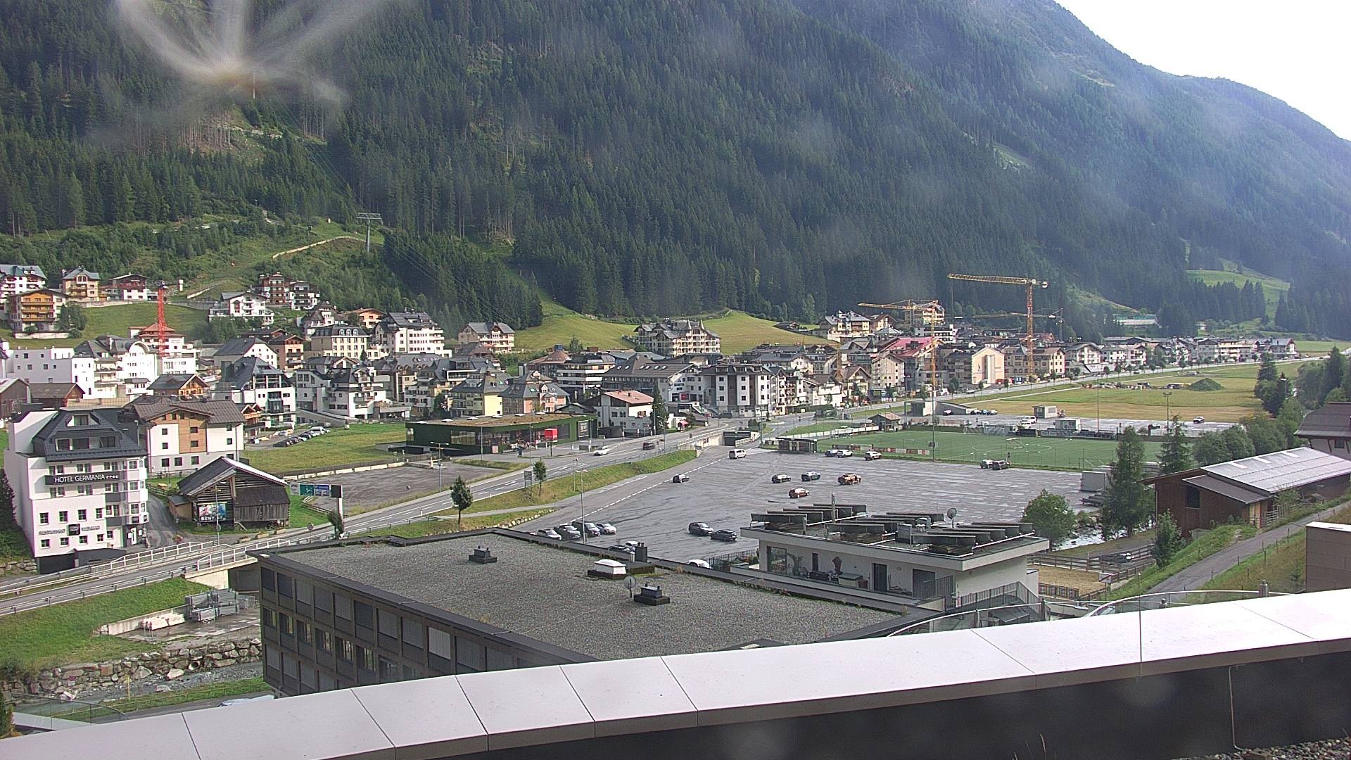 Archiv Foto Webcam Zentrum von Ischgl