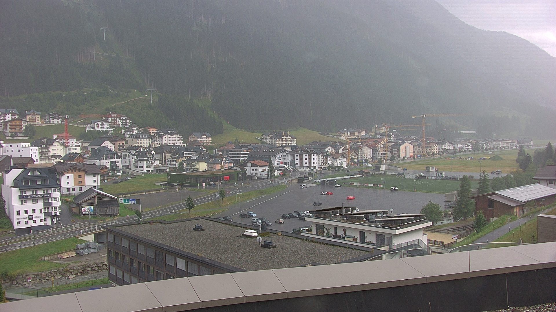 Archiv Foto Webcam Zentrum von Ischgl