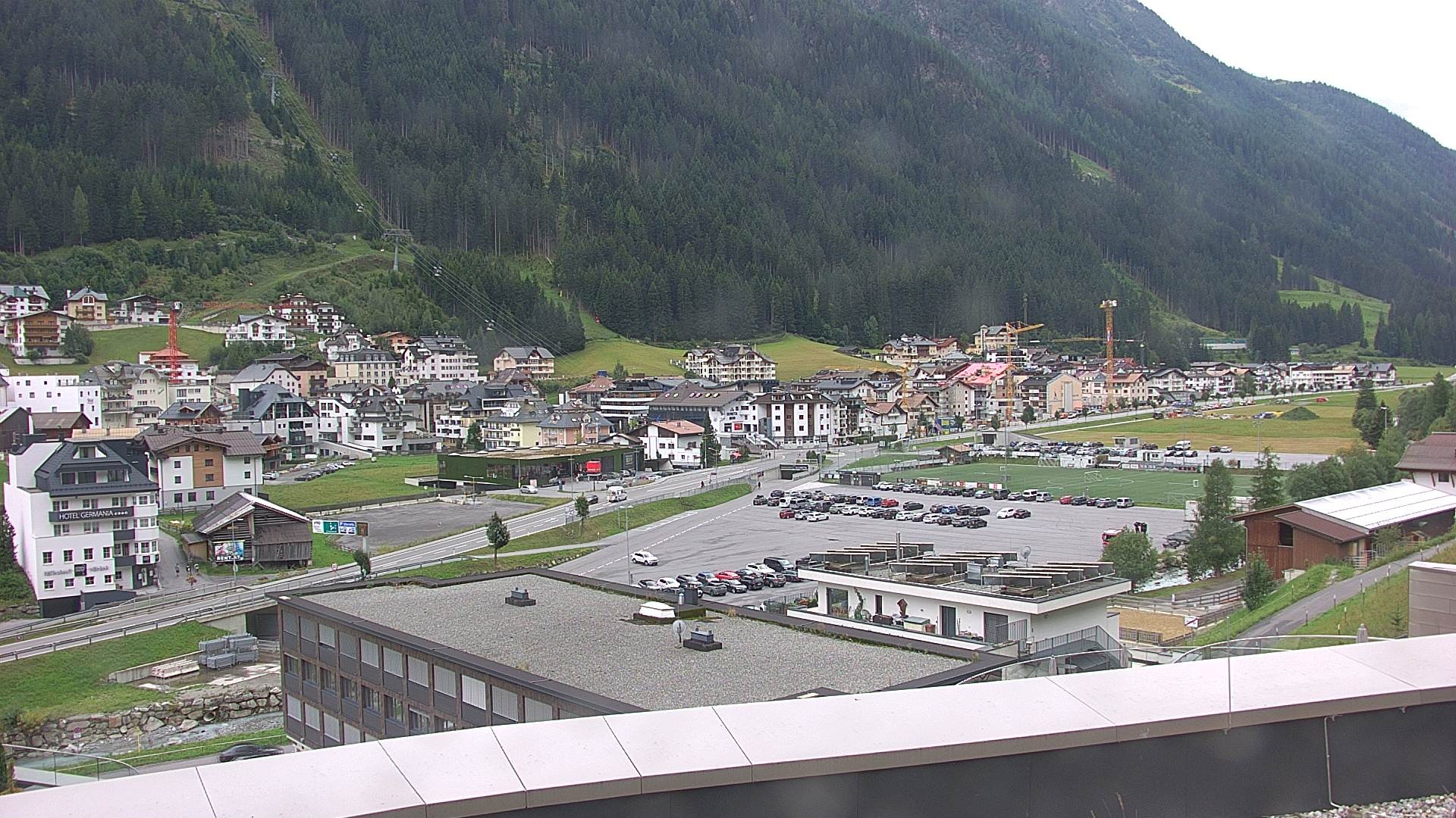 Archiv Foto Webcam Zentrum von Ischgl