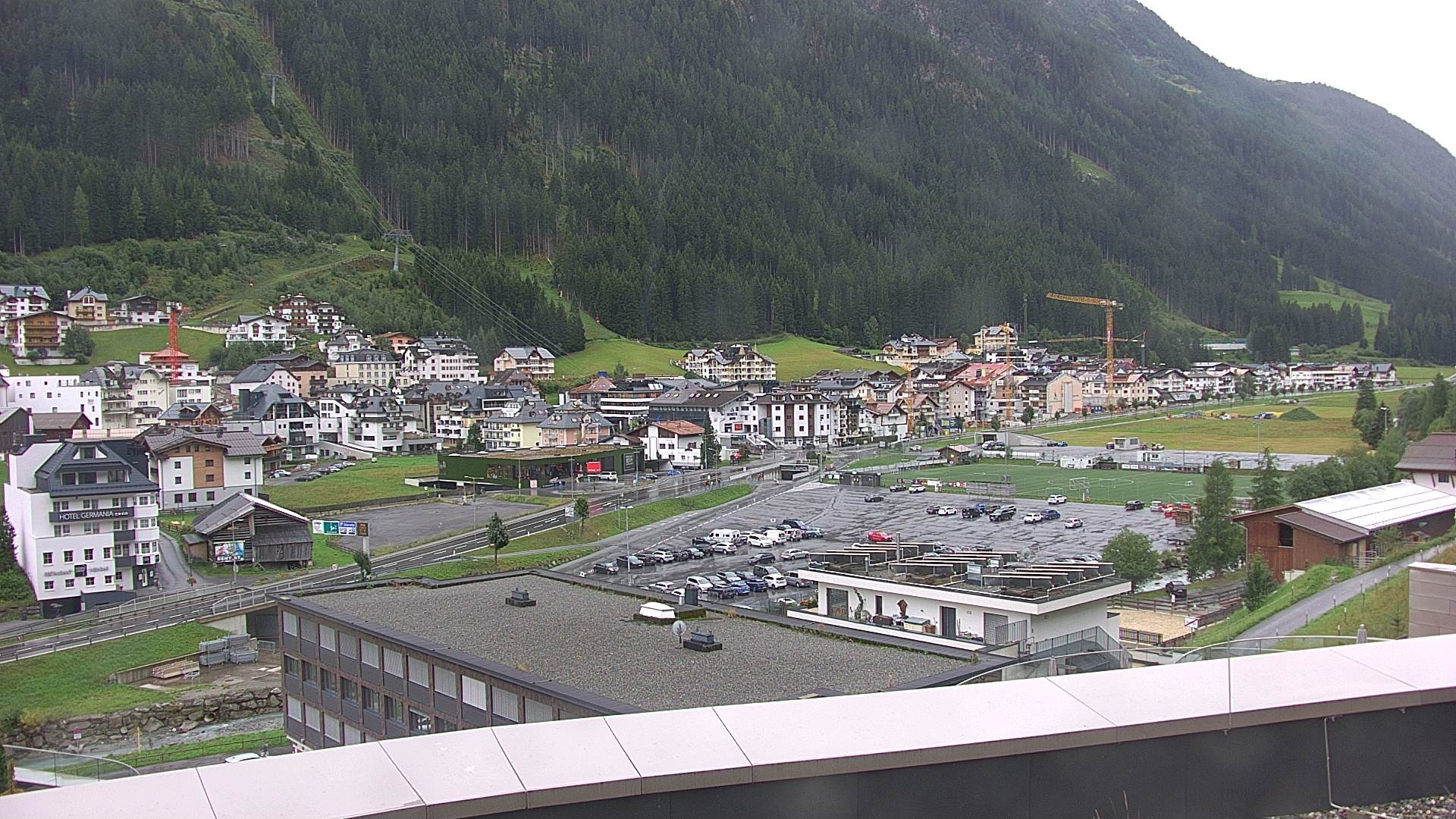 Archiv Foto Webcam Zentrum von Ischgl