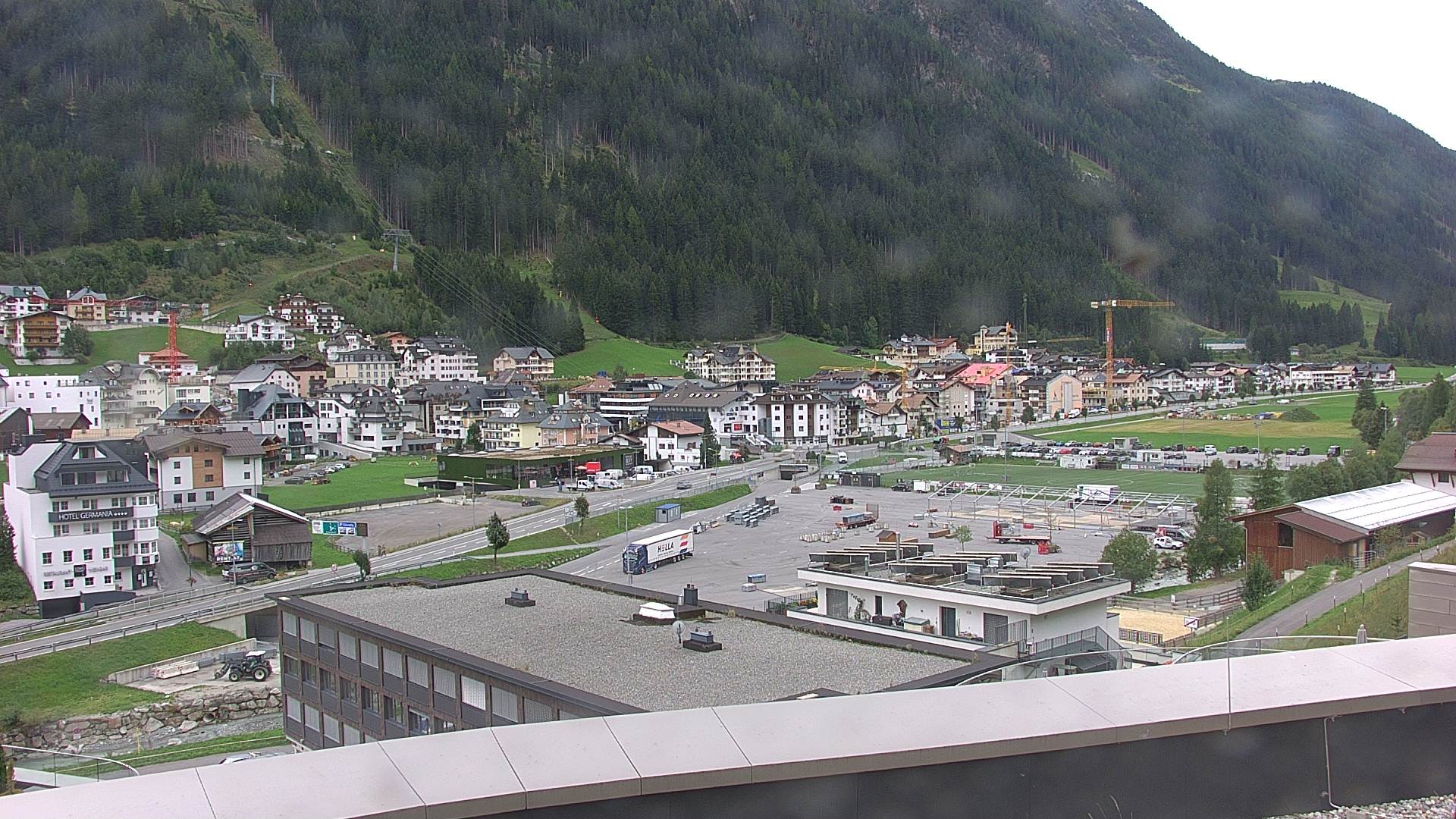 Archiv Foto Webcam Zentrum von Ischgl