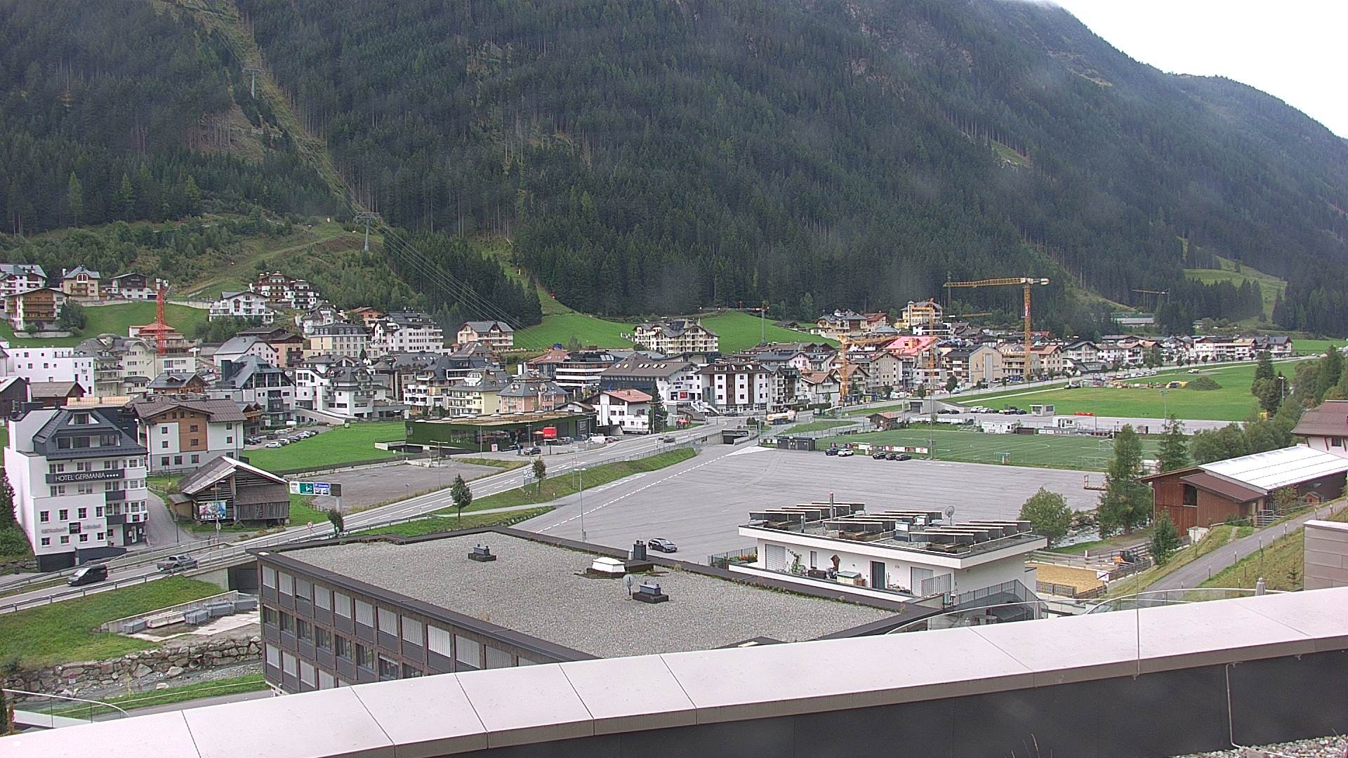 Archiv Foto Webcam Zentrum von Ischgl