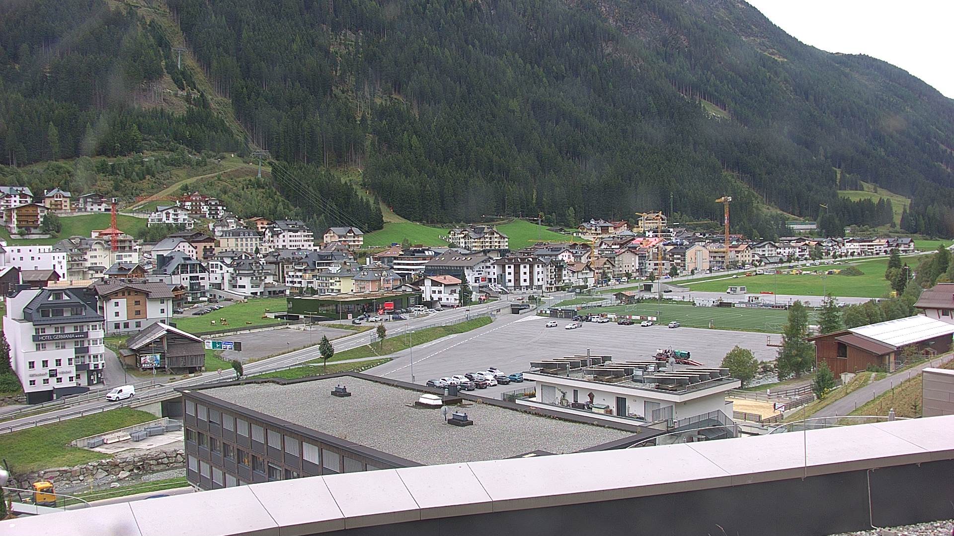 Archiv Foto Webcam Zentrum von Ischgl