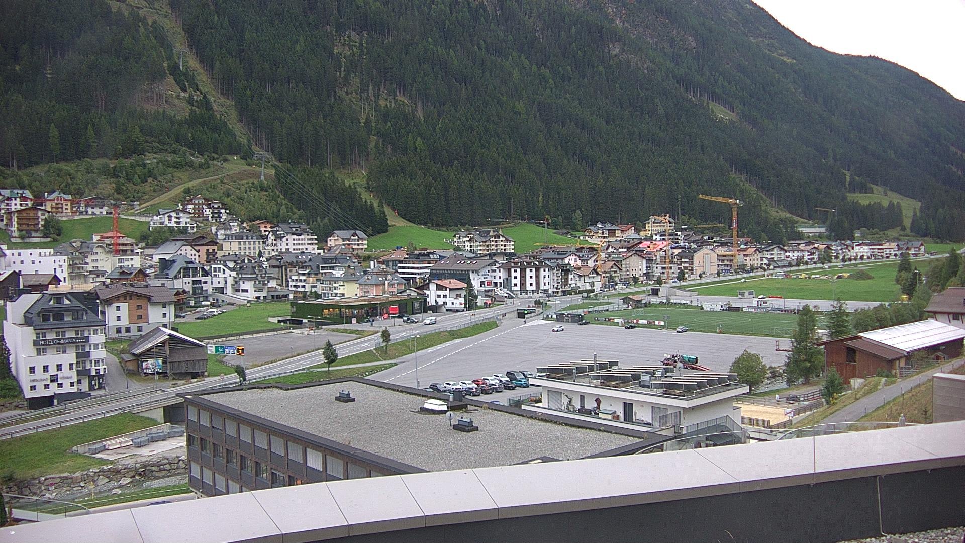 Archiv Foto Webcam Zentrum von Ischgl