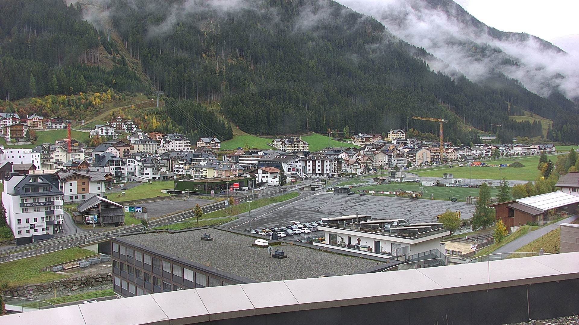 Archiv Foto Webcam Zentrum von Ischgl