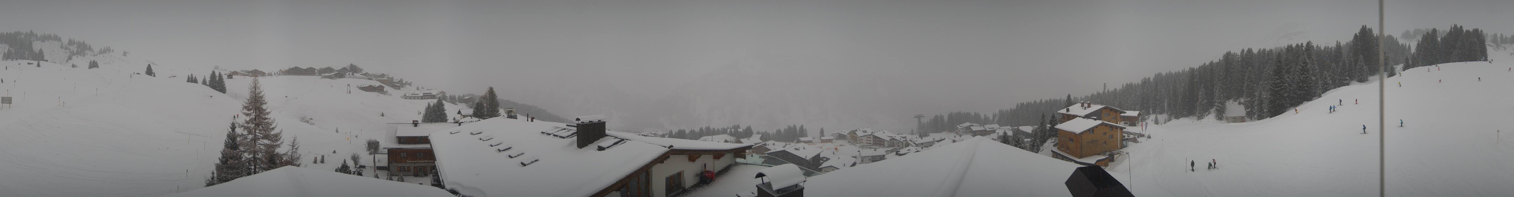 Archived image Webcam Panoramic view Oberlech from Hotel Goldener Berg
