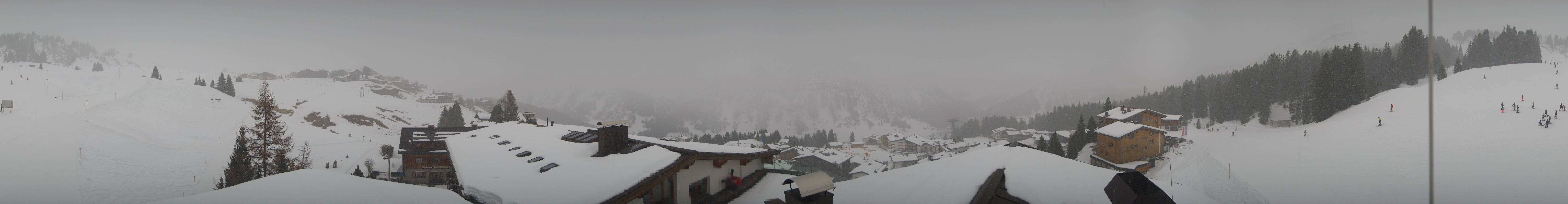Archiv Foto Webcam Panorama Oberlech - Hotel Goldener Berg