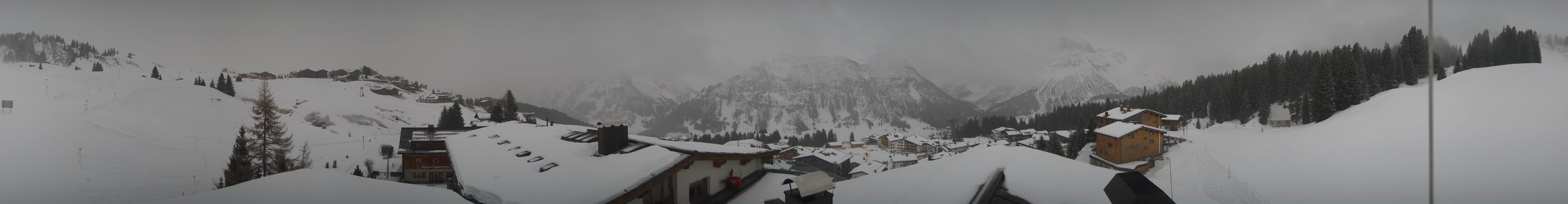 Archiv Foto Webcam Panorama Oberlech - Hotel Goldener Berg