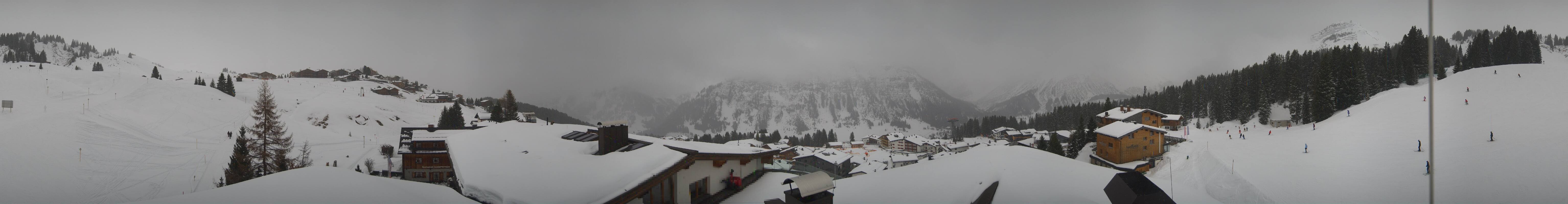 Archiv Foto Webcam Panorama Oberlech - Hotel Goldener Berg