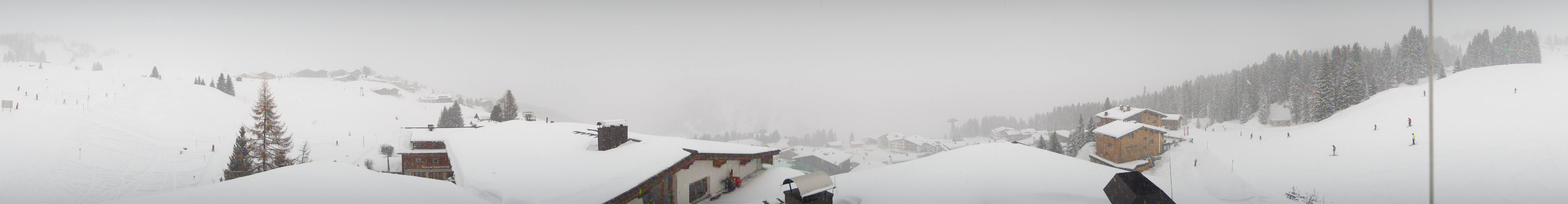 Archiv Foto Webcam Panorama Oberlech - Hotel Goldener Berg