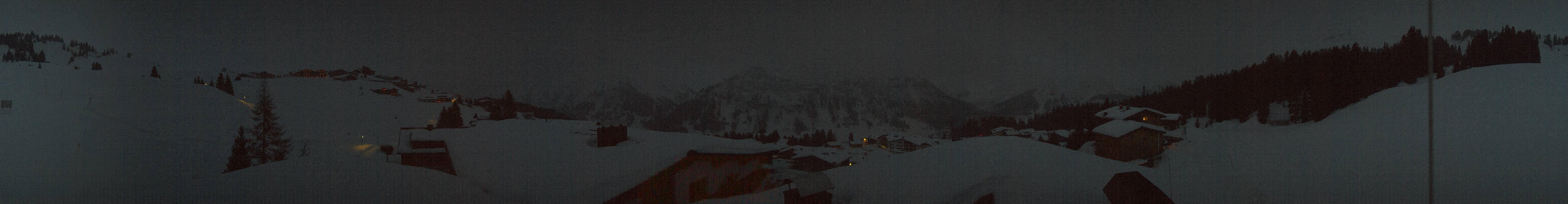 Archiv Foto Webcam Panorama Oberlech - Hotel Goldener Berg