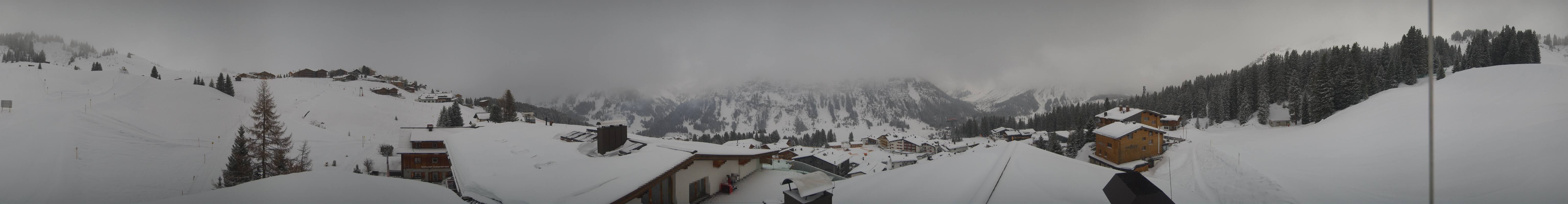 Archiv Foto Webcam Panorama Oberlech - Hotel Goldener Berg