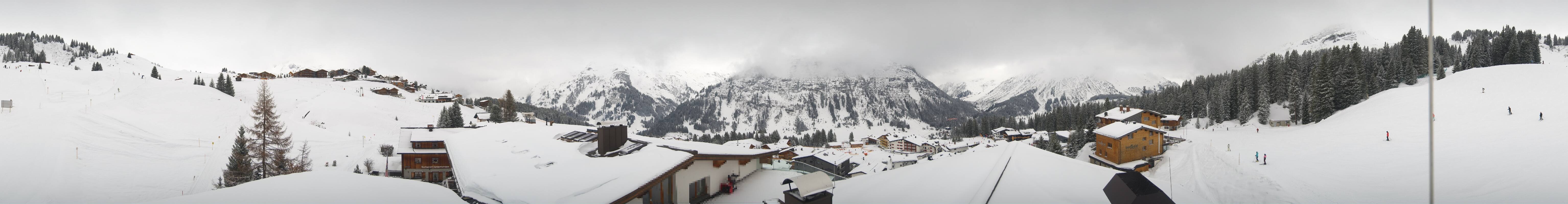 Archiv Foto Webcam Panorama Oberlech - Hotel Goldener Berg