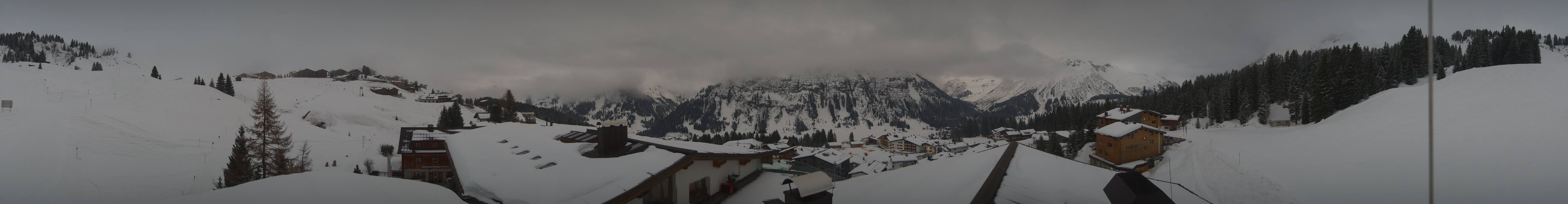 Archiv Foto Webcam Panorama Oberlech - Hotel Goldener Berg