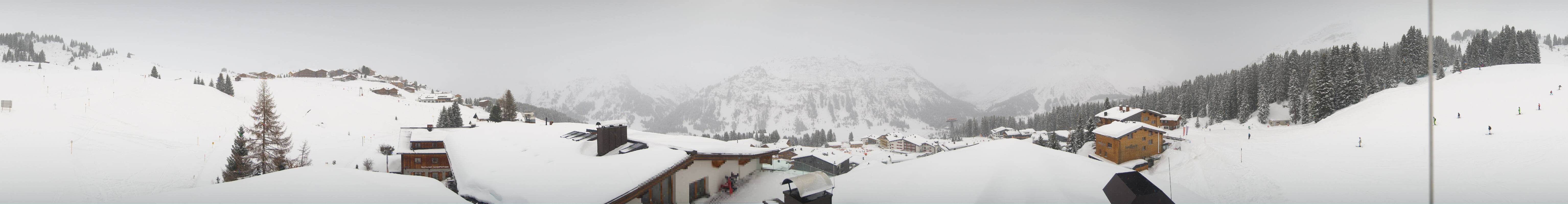 Archiv Foto Webcam Panorama Oberlech - Hotel Goldener Berg