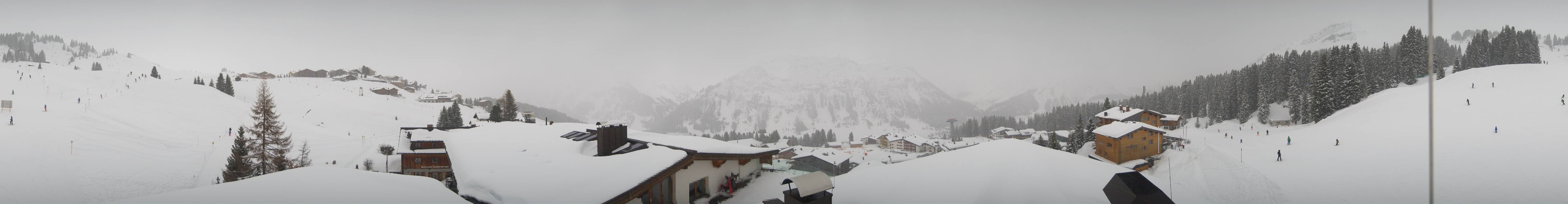 Archiv Foto Webcam Panorama Oberlech - Hotel Goldener Berg