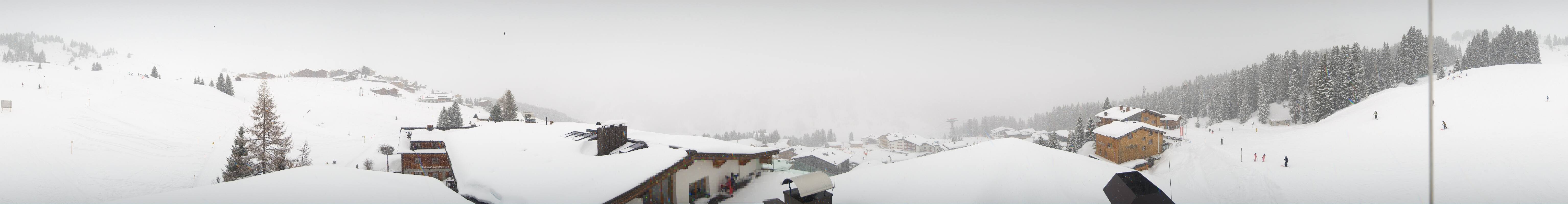 Archiv Foto Webcam Panorama Oberlech - Hotel Goldener Berg
