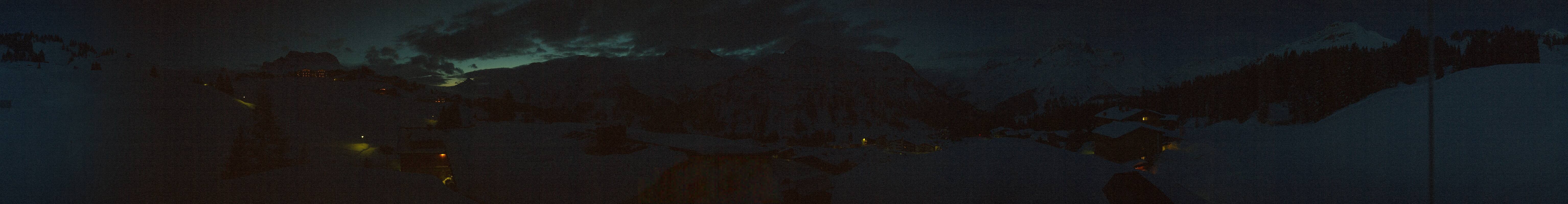 Archiv Foto Webcam Panorama Oberlech - Hotel Goldener Berg