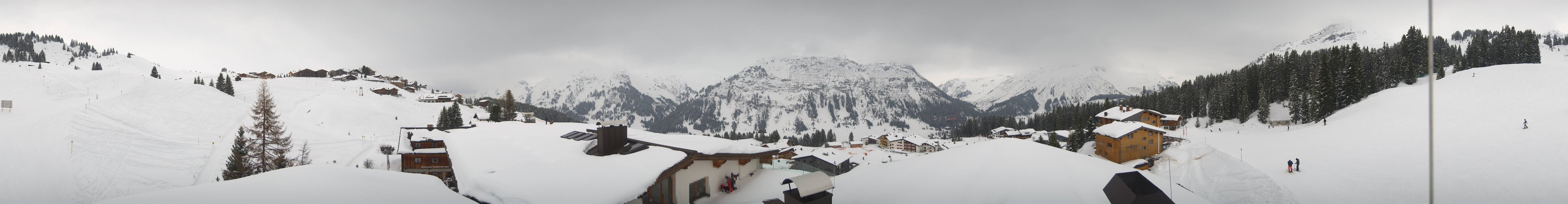 Archiv Foto Webcam Panorama Oberlech - Hotel Goldener Berg