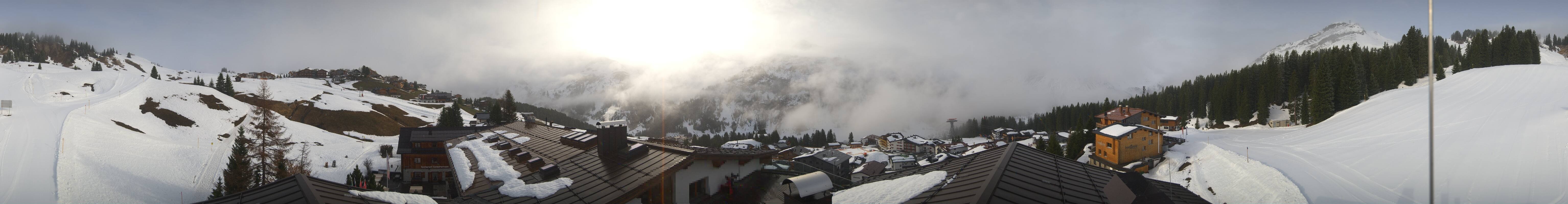 Archiv Foto Webcam Panorama Oberlech - Hotel Goldener Berg