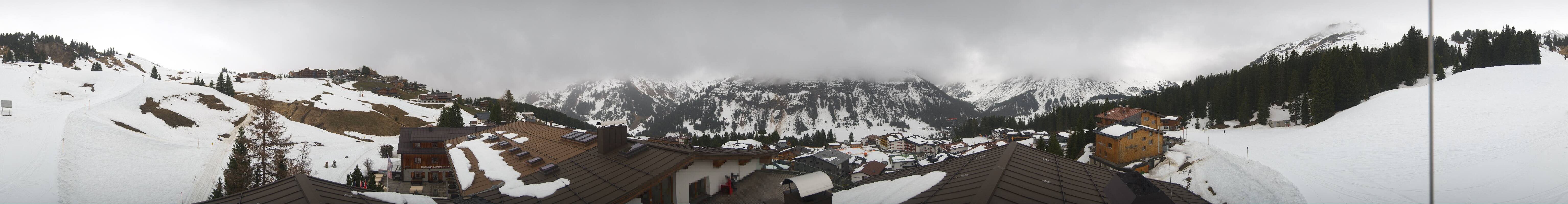 Archiv Foto Webcam Panorama Oberlech - Hotel Goldener Berg