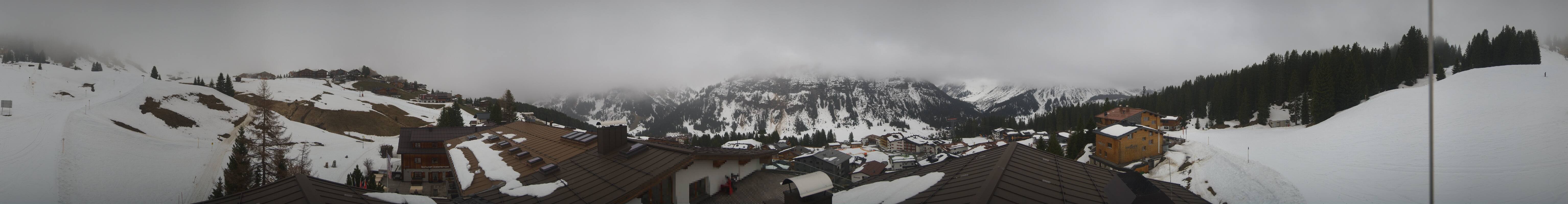 Archiv Foto Webcam Panorama Oberlech - Hotel Goldener Berg