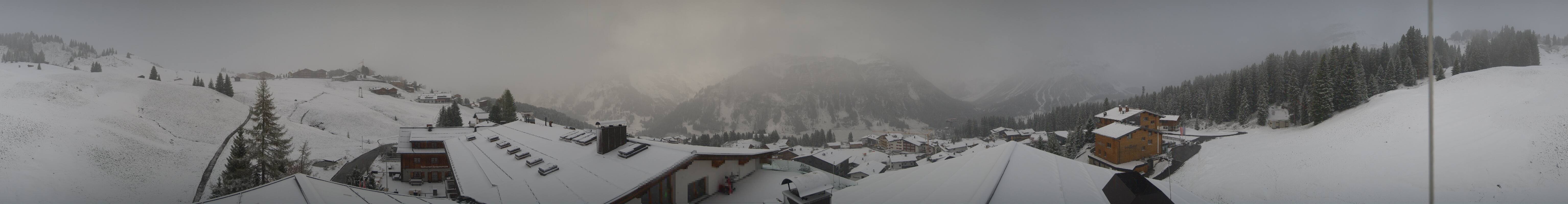 Archiv Foto Webcam Panorama Oberlech - Hotel Goldener Berg