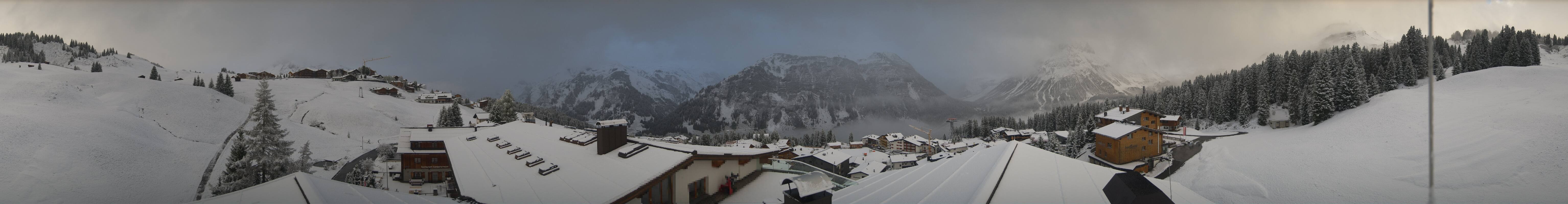 Archiv Foto Webcam Panorama Oberlech - Hotel Goldener Berg