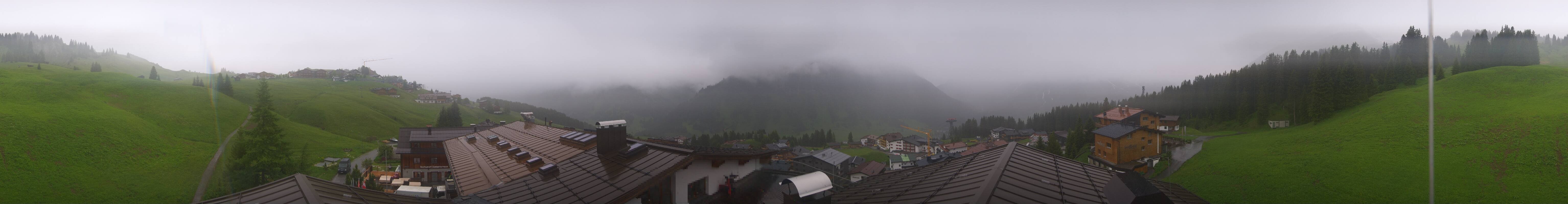 Archiv Foto Webcam Panorama Oberlech - Hotel Goldener Berg