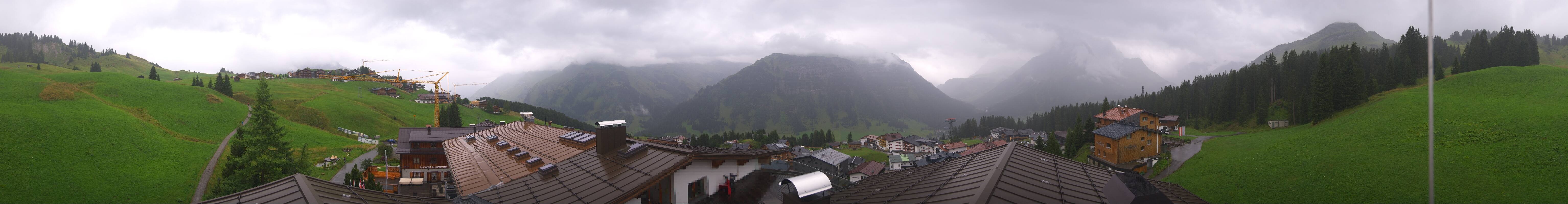 Archiv Foto Webcam Panorama Oberlech - Hotel Goldener Berg