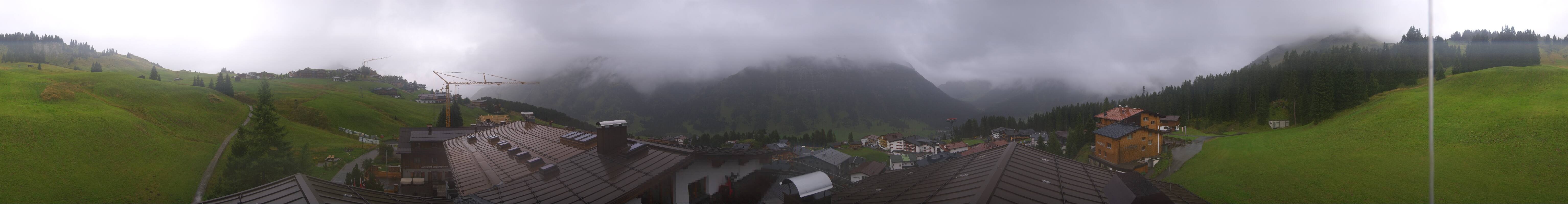 Archiv Foto Webcam Panorama Oberlech - Hotel Goldener Berg